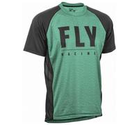 Fly Racing Super D Short Sleeve Enduro Jersey Green XL Men XL Chinese Sage / Black