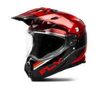 FLY Racing Trekker Kryptek Conceal MX Helmet Red/BlackS Red,Black