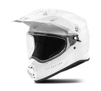 FLY Racing Trekker Solid Adventure Helmet WhiteXL White