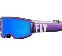 Fly Racing Zone Motocross Goggles, purple/black
