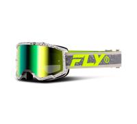 §FLY Racing Zone MX Goggles Dark Grey-Hi-Vis§