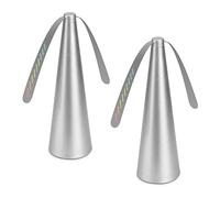 Fly Repellent, Fly Repellent, Fly Repellent, Fan, Portable Mosquito Protection, Fly Repellent, Table Fan (2 Pieces - Silver)
