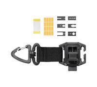 Fly Rod Holder - Adjustable Strap Lightweight Stand | Wearable Hands Free Fly Angling Support System for Pier Beach Ice Surf Saltwater Bass Catfish | Portable Angling Gear | Rod Stand for O