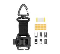 Fly Rod Holder - Wearable Clamp for Baits and Rod - Adjustable Stand for Surfing Salt Freshwater Beach Ice Boats Catfish - Saltwater Catfish