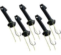 Fly Roost Magnetic Fly Threader, Easy Rigging Tippet Threader for Small Hooks & Flies, Hands-Free Knot Tool, Portable Fishing Accessory for Most Fly Styles, Beginner & Angler Essentials (5pc)