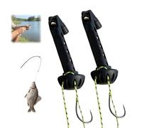 Fly Roost Magnetic Fly Threader, Fly Fishing Tippet Threader & Knot Tying Aid, Magnetic Knot Assistant for Easy Hook Threading, Compact Fishing Accessory Gift for Anglers (2 set)