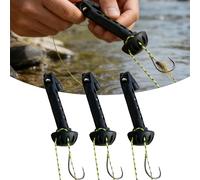 Fly Roost Magnetic Fly Threader - Portable Fly Fishing Threading Tool for Small Hooks & Midges, Easy Tippet Threading Accessory for Anglers, Compact Fly Tying & Fishing Gear Gift (3PC)