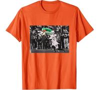 Fly Saquon Fly Eagles Barkley The Reverse Hurdle 2024 T-Shirt (Orange,S)