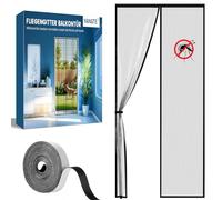 Fly Screen Balcony Door, Magnetic Insect Protection Door, 85 x 200 cm, Magnetic Curtain, Fly Protection, Patio Door, Mosquito Protection Door Curtain, Cellar Door, Fly Curtain, Patio Door, No Drilling