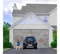 Fly Screen Door, 115x200cm Keep Insects Out Mosquito Door Screen Without Drilling Top-to-Bottom Seal Automatically, Curtain for Balcony Sliding Doors Living Room (Gray)