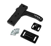 Fly Screen Door Handle, Robust and Non-Slip Components, Window Lock Set, for Home, Indoor, Outdoor, Camping, Picnic, Travel, Hiking