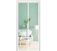Fly Screen Door, Insect Protection Balcony 90 X 200 Cm, 2 More Durable Than that, Cat Claw Safe, Cannot Be Shortened(White,85x200cm)