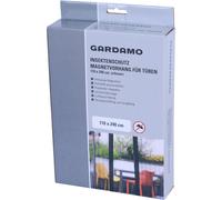 Fly Screen Insect Protection Magnetic Door Black 110 X 240 Cm Adjustable