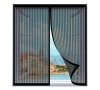Fly Screen Mosquito Net 90 x 110 cm Easy Installation No Drilling Or Screwing Fly Screen Nets for Window for Windows Nets to Keep Bugs Out, Black