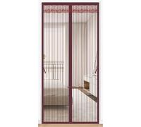 Fly Screens Doors Nets Patio Curtain Insect Mesh for Keeping Out Flies & Bug, Flyscreen French Doors, Mosquito Double Door Magnetic ScreenFly Doors