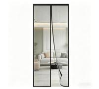 Fly Screens for Doors 72 x 180 cm Keep Bugs Out Lets Fresh Air in Door Fly Screen No Drill Installation Automatically Closes for Keeping Out Flies & Bug, Black