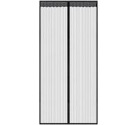 Fly Screens for Doors， Fly Screen Door，Door Screen Curtain， Summer Mosquito Net Anti Bug Insect Fly Mesh s Automatic Closing Screen Suitable for Home Sliding Door(80x210)