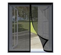 Fly Screens for Window Nets 103 x 99 cm Easy Installation No Drilling Or Screwing Fly Bug Mosquito Mesh for Windows Nets to Keep Bugs Out, Black