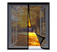Fly Screens for Window Nets 60 x 110 cm Easy Installation No Drilling Or Screwing Transparent Window Screen for Windows Nets to Keep Bugs Out, Black