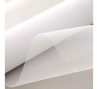 Fly Screens for Windows, 1.2 x2.5 m Insect Mesh, Fiberglass Screen, Cuttable Insect Mesh for Suitable for Multiple Doors and Windows, Keep Flies, Mosquitoes, Bugs Out (White)