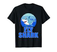 Fly Shark Family Reunion Squad First Last Name T-Shirt