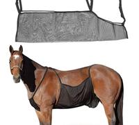 Fly Sheet Belly Guard, Adjustable Soft Breathable Lightweight Anti Scratch Horse Belly Guard, Horse Ride Fly Sheet Mesh Belly Protector for Riding Stable Setting