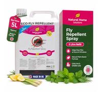Fly Spray Indoor Use Pet Safe | Fly Repellent for House Fly & Drain Fly | Natural Fly Deterrent | Flies Spray | 5L Refill
