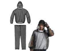 Fly Suit - Fly Net Clothing Suit - Flexible Breathable Protective Camping Accessories for Men Women Hiking Outdoor Activities Travel Fishing Trips Adventures