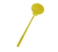 Fly Swat, Fly Swatter Insect Mosquito Wasp Pest Control with Long Handle Assorted Colors Heavy Duty, Multi Pack Strong Plastic Manual Fly Swatters (Yellow)