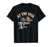 Fly Tier Vise Tying Flies Fishing Craft Identity T-Shirt