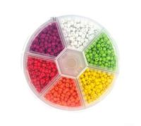 Fly Tying Beads For Nymph Fly Materials And Lure Making Lightweight Acrylic Assortment Metallic And Matte Colors Hook Weights For Streamers And Dry(3)