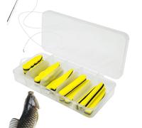 Fly Tying Equipment, Floating Foam Body for Artificial Fly - High Density Floating Hooks Fishing Accessories Popper for Freshwater and Saltwater Fishermen