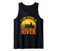 Fly Tying Fly Fishing If Lost Return to River Tank Top