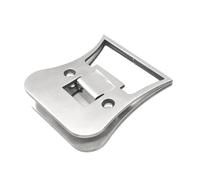 Fly Tying Hackle Clamp, Stainless Steel Tool | Durable, anti rust material, secure feather fixation, compact design