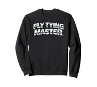 Fly Tying Master Bench Trout Streamer Hackle Hook Fishing Sweatshirt