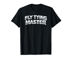 Fly Tying Master Bench Trout Streamer Hackle Hook Fishing T-Shirt