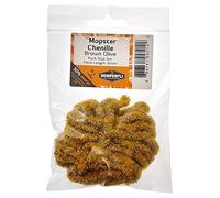 Fly Tying SEMPERFLI Mopster chenille, 6mm, with UV fleck, fly tying, mop flies, (Brown Olive)