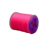 Fly Tying Thread 70D Nylon Spool Fluorescent Yarn for DIY Fly Body Material and Lure Construction on Fishing Hooks Bright Artificial Bait Making Supplies(Fluorescent pink)