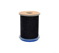 Fly Tying Thread 70D Nylon Spool Fluorescent Yarn for DIY Fly Body Material and Lure Construction on Fishing Hooks Bright Artificial Bait Making Supplies(Black)