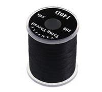 Fly Tying Thread, Binding Line, 100m Polyester Floss, Unwaxed Strong Cord for Fly Dressing, Fishing Tackle Accessory
