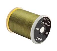 Fly Tying Thread Fly Tying Supplies Strong for Dry Wet Bait Buzzers Streamers High Strength Fishing Wire Braided Thread 140D, olive