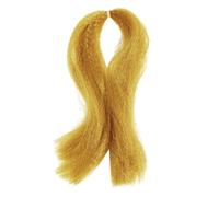 Fly Tying Thread Luminous Fly Tying Lure Making for Salmon Saltwater Trout, Golden Yellow, 32cm