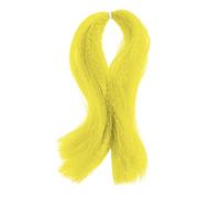 Fly Tying Thread Luminous Fly Tying Lure Making for Salmon Saltwater Trout, Yellow, 32cm