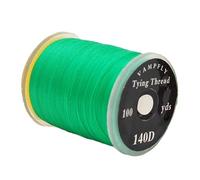 Fly Tying Thread Strong in Standard Bobbins Fly Fishing Material Accessories green, 2.5x3cm