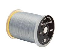 Fly Tying Thread Strong in Standard Bobbins Fly Fishing Material Accessories Grey, 2.5x3 cm