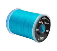 Fly Tying Thread Strong in Standard Bobbins Fly Fishing Material Accessories lake blue, 2.5x3cm