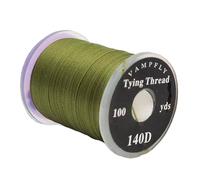 Fly Tying Thread Strong in Standard Bobbins Fly Fishing Material Accessories olive green, 2.5x3cm