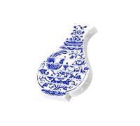 Fly Tying Tool for CDC Work, Blue Floral PETG Body, Compact Station Accessory for Skilled Fly Tying Makers Cdc Tool Accessory Handling Compact Travel Printed Petg Station Aid Maker Gear Streamside