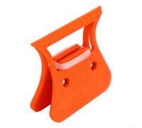 Fly Tying Tool with Feather Clip and Folding Blok, High Strength Plastic for Angling (Feather clip S)