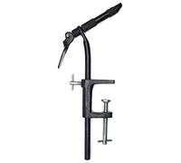 Fly Tying Vise C Clamp Steel Hard Jaws 360 Rotating Table Vise of Fly Tying Tools kit Making Fly Fishing Tools Vice (Basic Edition)